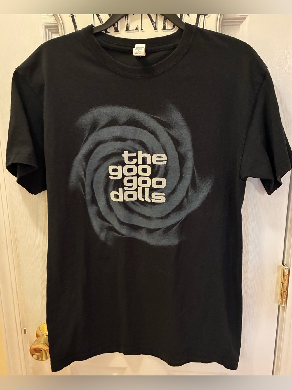 Black The Goo Goo Dolls Band Short Sleeve Tee